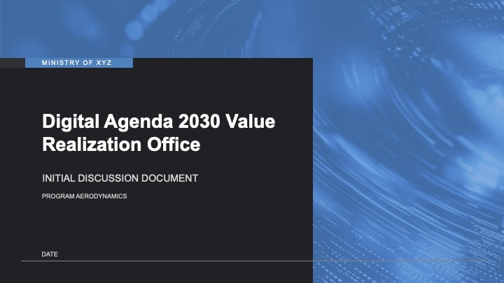 DIGITAL AGENDA 2030 VALUE REALIZATION OFFICE_ppt_presentations