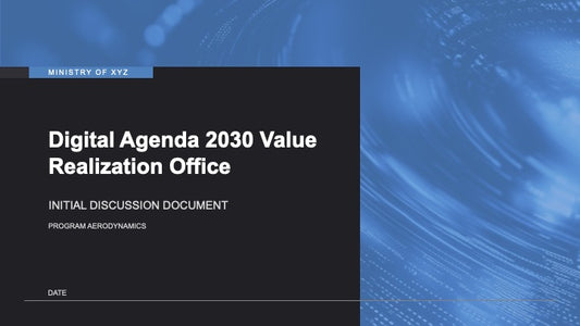DIGITAL AGENDA 2030 VALUE REALIZATION OFFICE_ppt_presentations