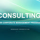 Corporate Management Programs Workshop: A Business Continuity & Disaster Recovery Strategy Framework_ppt_presentations