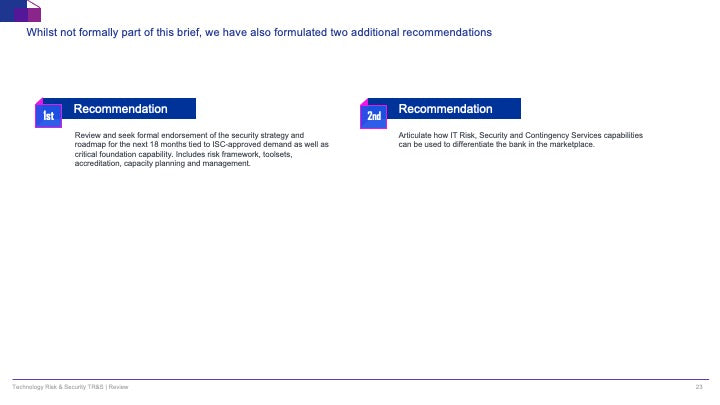 Technology Risk & Security (TR&S) Review: A Strategic Framework for IT Risk Management_ppt_presentation