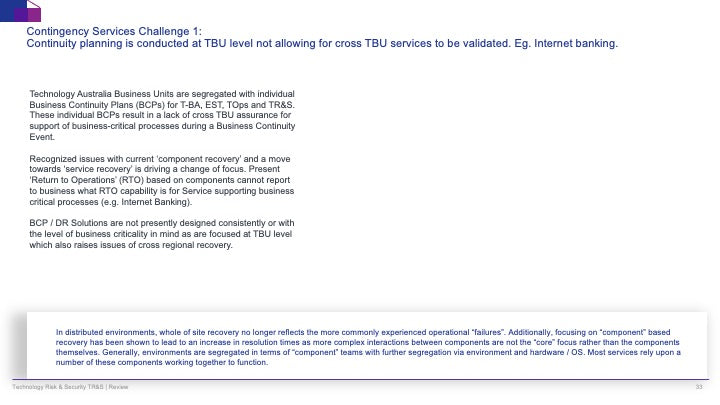 Technology Risk & Security (TR&S) Review: A Strategic Framework for IT Risk Management_ppt_presentation