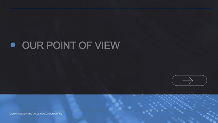 DIGITAL AGENDA 2030 VALUE REALIZATION OFFICE_ppt_presentations