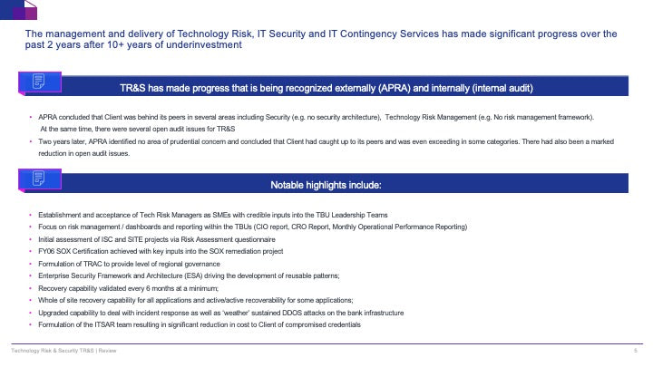 Technology Risk & Security (TR&S) Review: A Strategic Framework for IT Risk Management_ppt_presentation